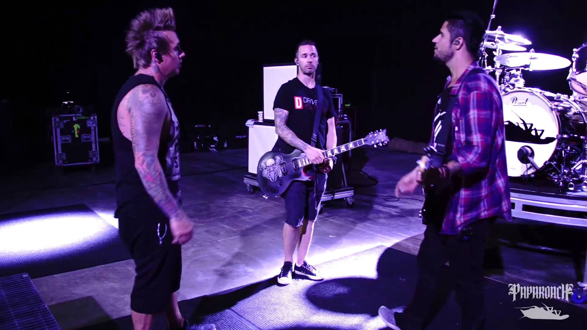 Video: Papa Roach Rehearses For Five Finger Death Punch Tour