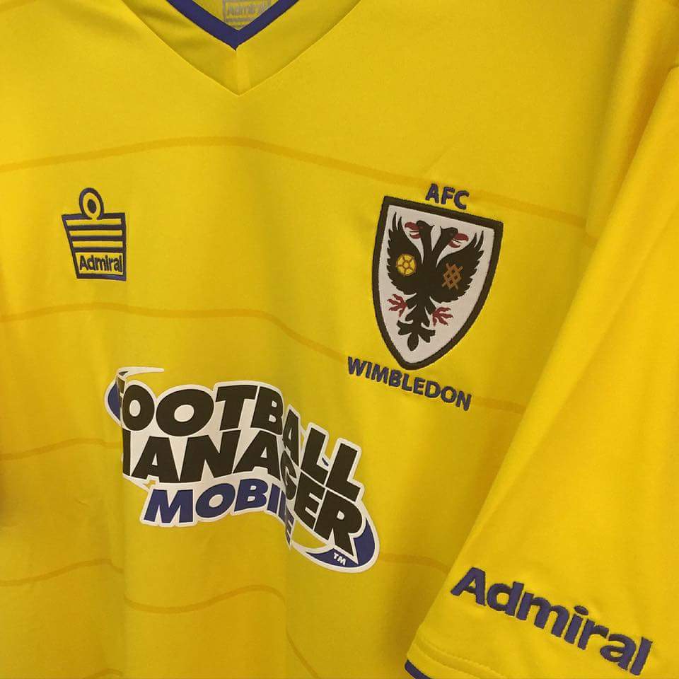 AFC Wimbledon 16 17 Home And Away Kits Released