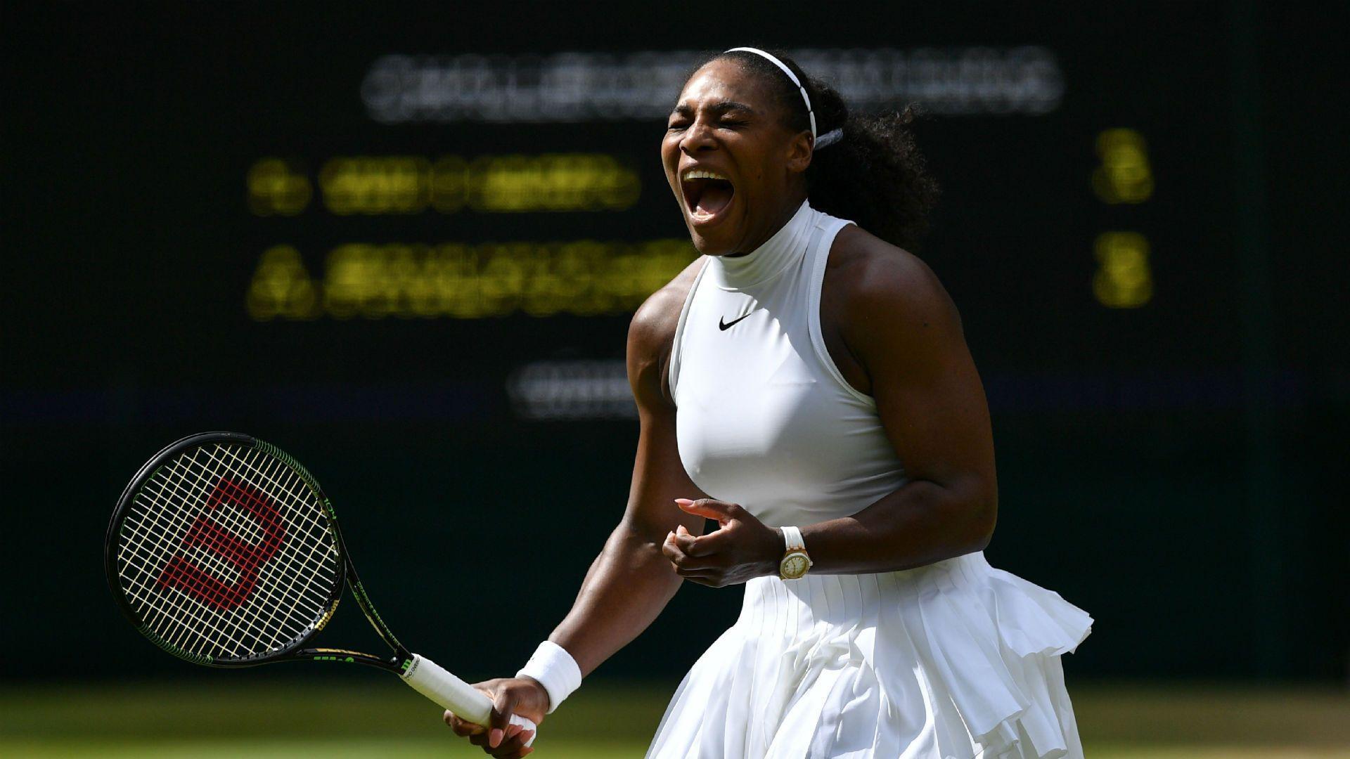 Tennis. Serena Williams eases into Wimbledon semis