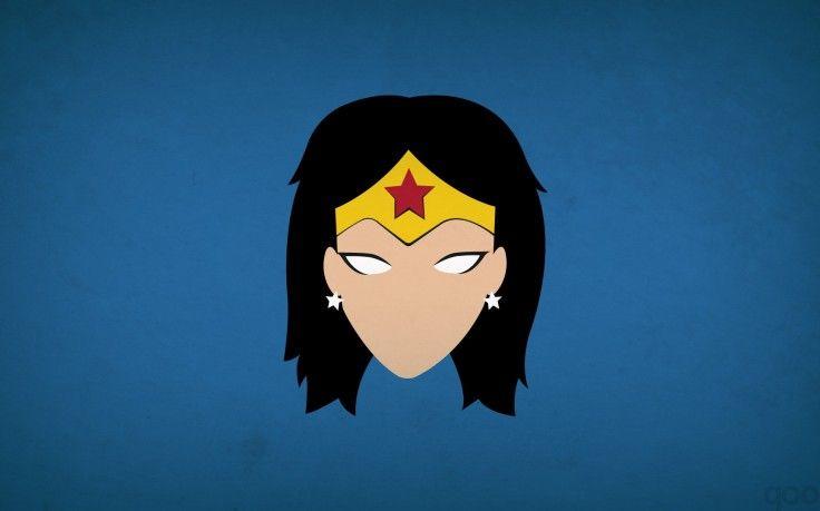superhero faces Superwoman