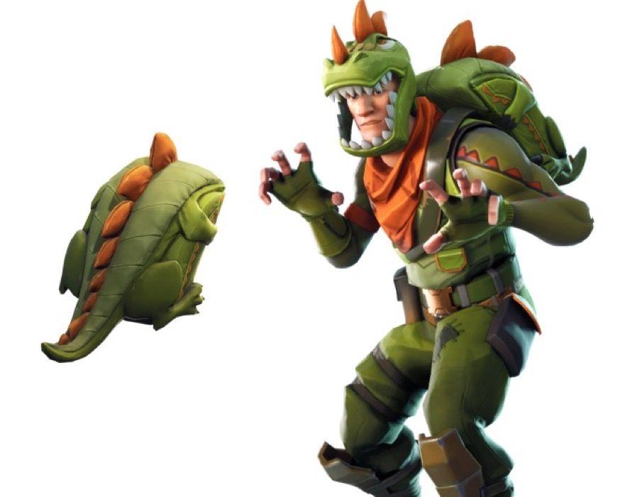 Rex Outfit + Scaly Back Bling (Legendary) Map UPDATE: Lucky Landing arrives with new Epic Games Dance. Rex Skin Wallpaper