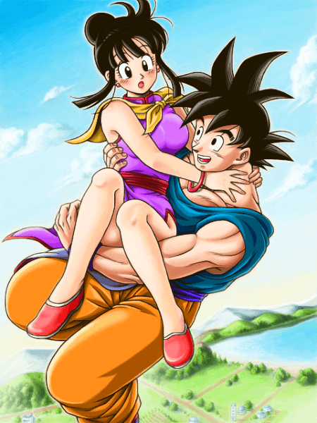 Goku and Chichi, DBZ desktop wallpapers, backgrounds, image and pictures. 