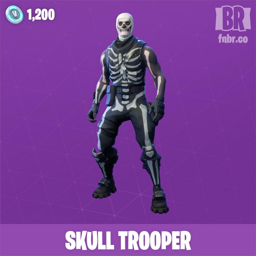 Outfits; Emotes; Pickaxes; Gliders. Skull Trooper Account: Wins Outfits. Skull Trooper. Trooper Wallpaper