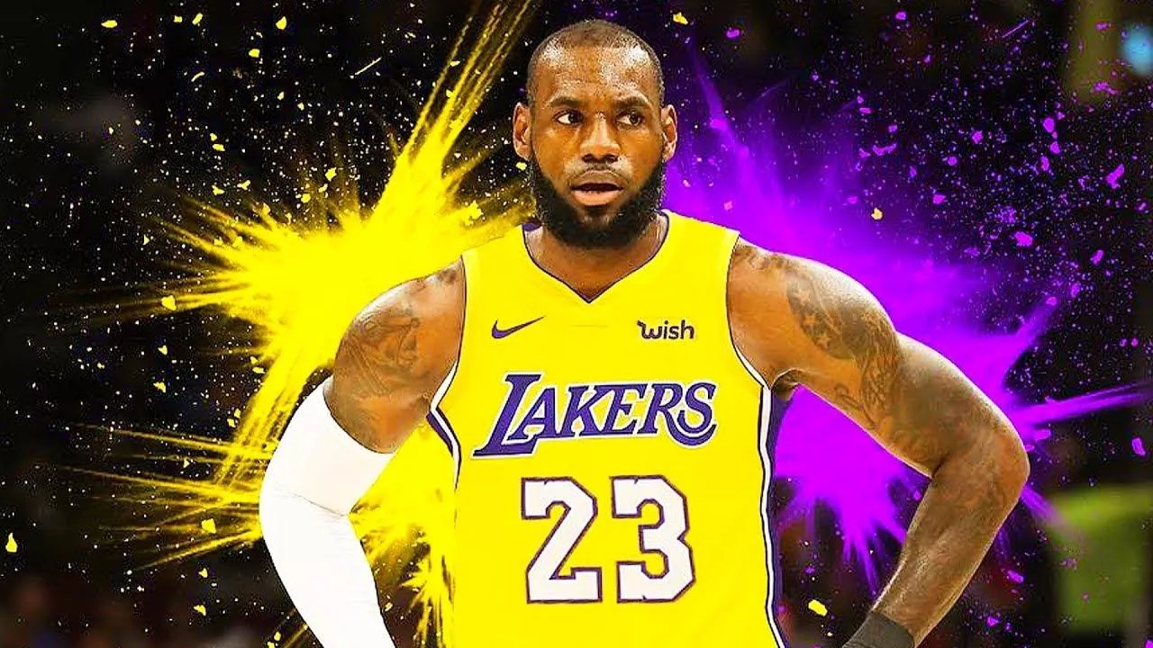 Nike LeBron James LA Lakers