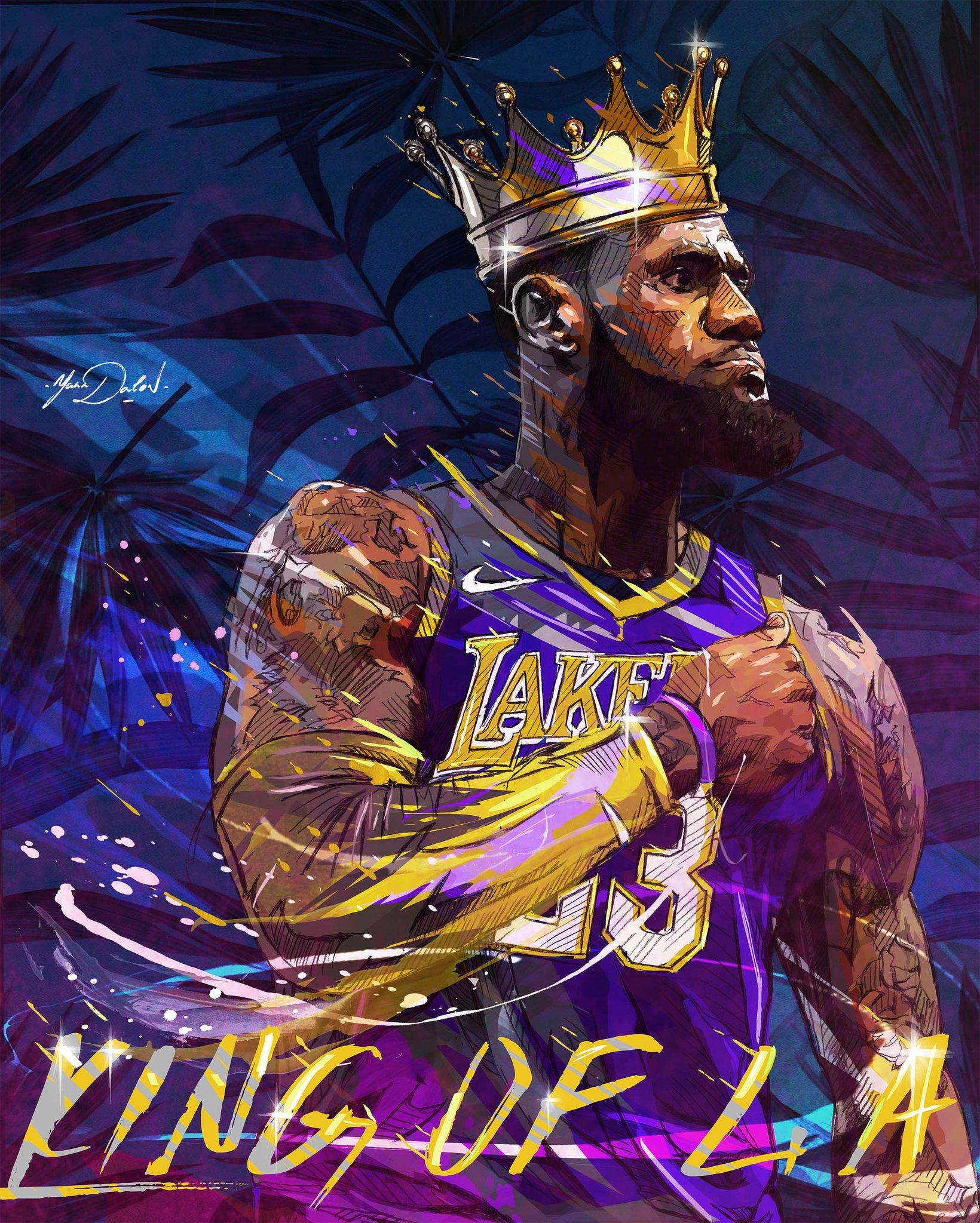 Lebron James Lakers Wallpapers Wallpaper Cave