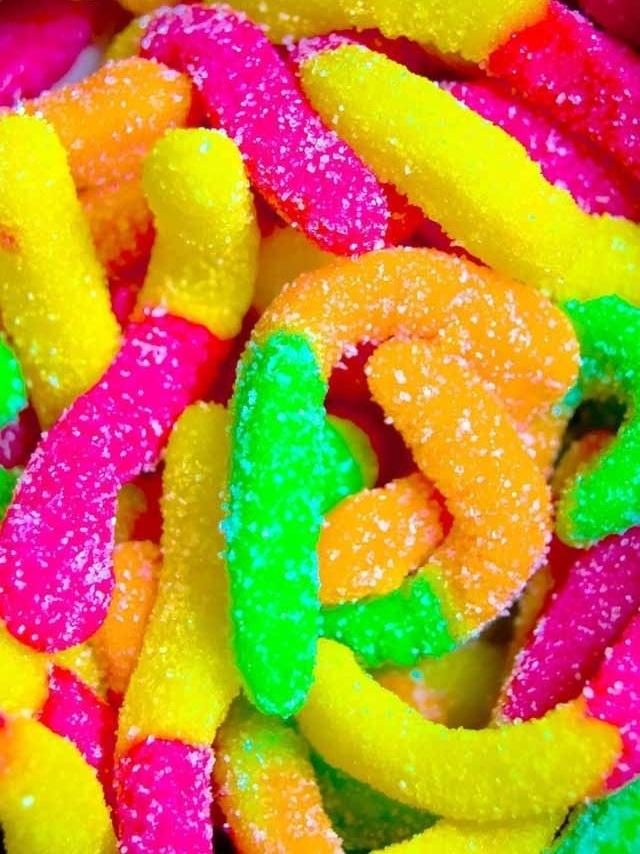 Gummy worms best Gummies image. Sour gummy worms, Favorite. Worms Wallpaper