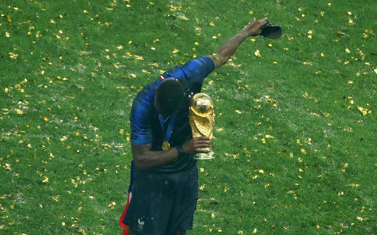 France World Champions 2018 Pogba dab