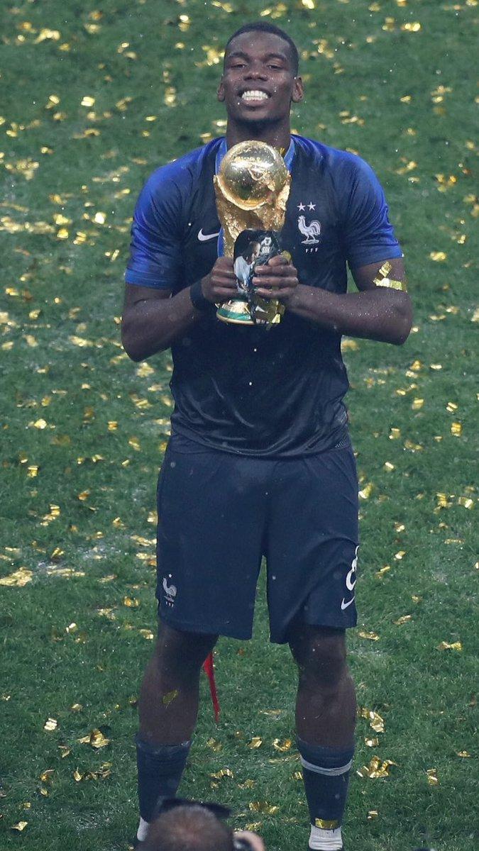 France World Champions 2018 Pogba