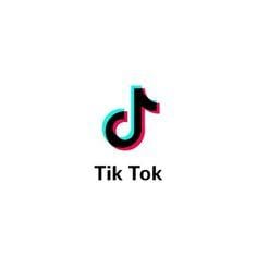 Tik Tok logo tok logo black. Tik Tok
