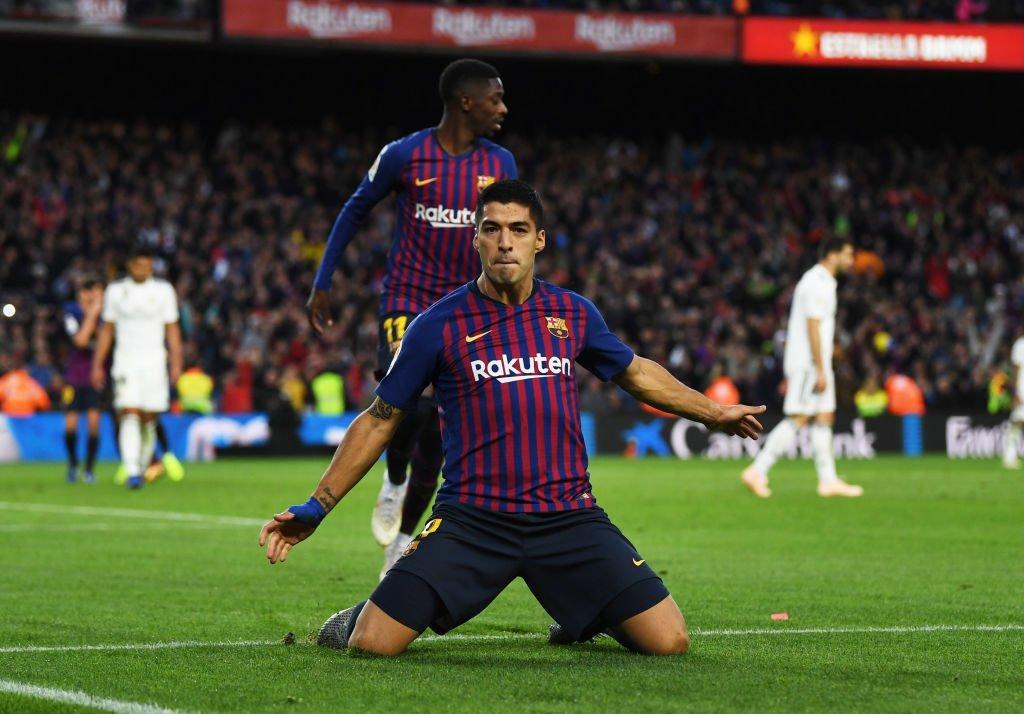 FC Barcelona vs Real Madrid Suarez