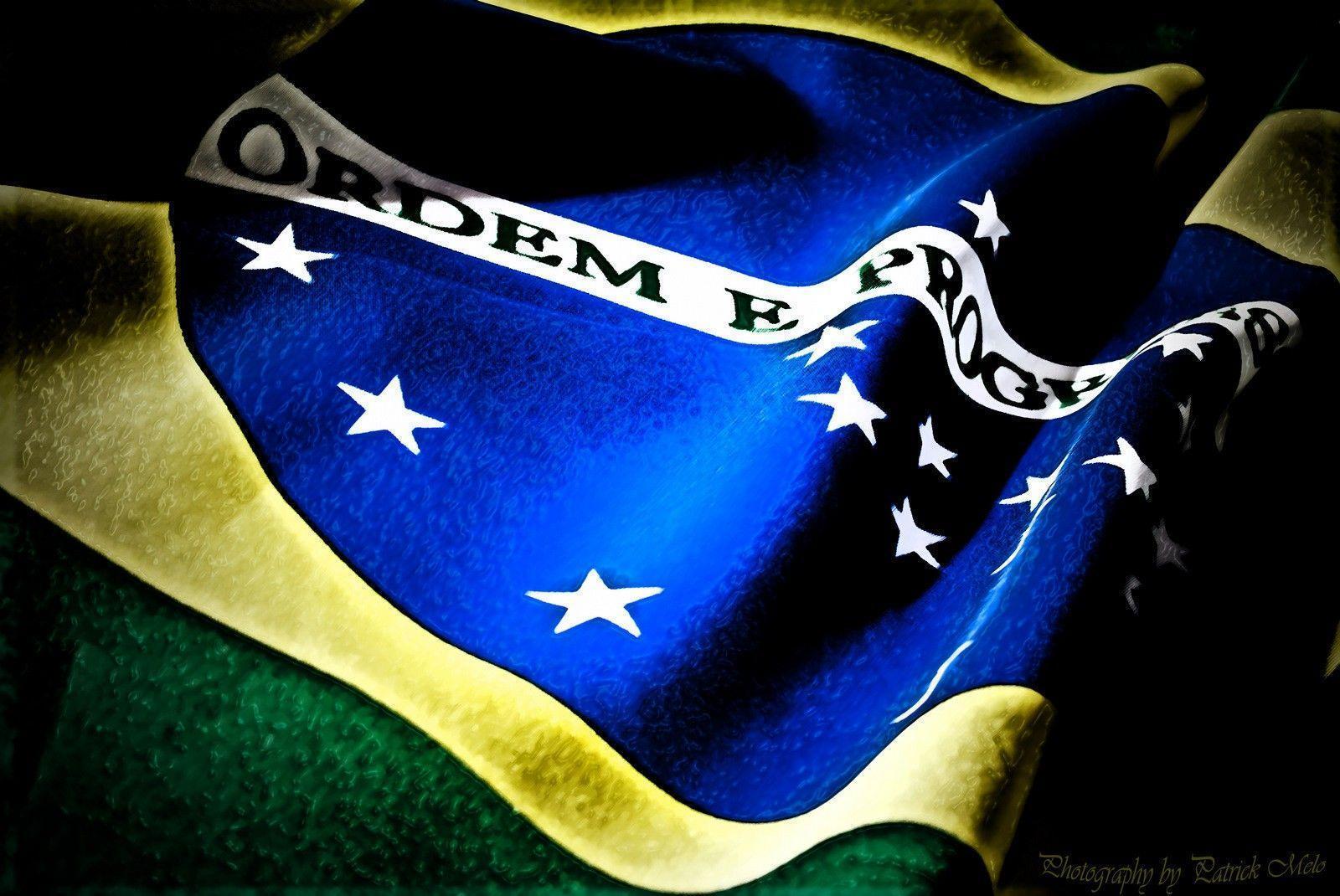 Download Flags Brazil Wallpaper 1600x1070