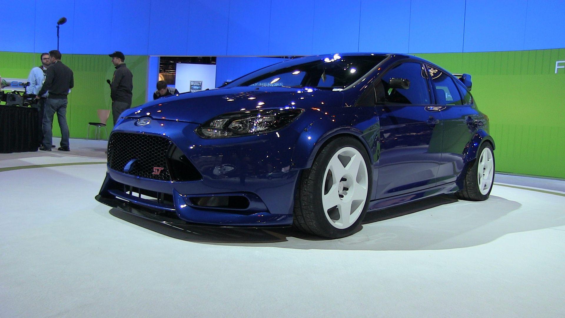 Ken Block Debuts The Ford Focus TrackSTer At The Chicago Auto Show
