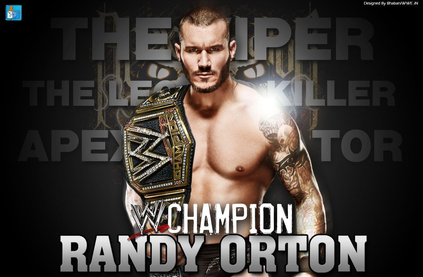 Wallpaper Download New WWE Champion "The Viper" Randy Orton HQ