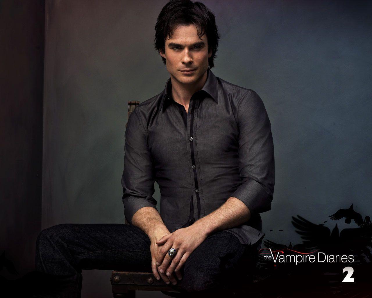 The Vampire Diaries Damon wallpaper