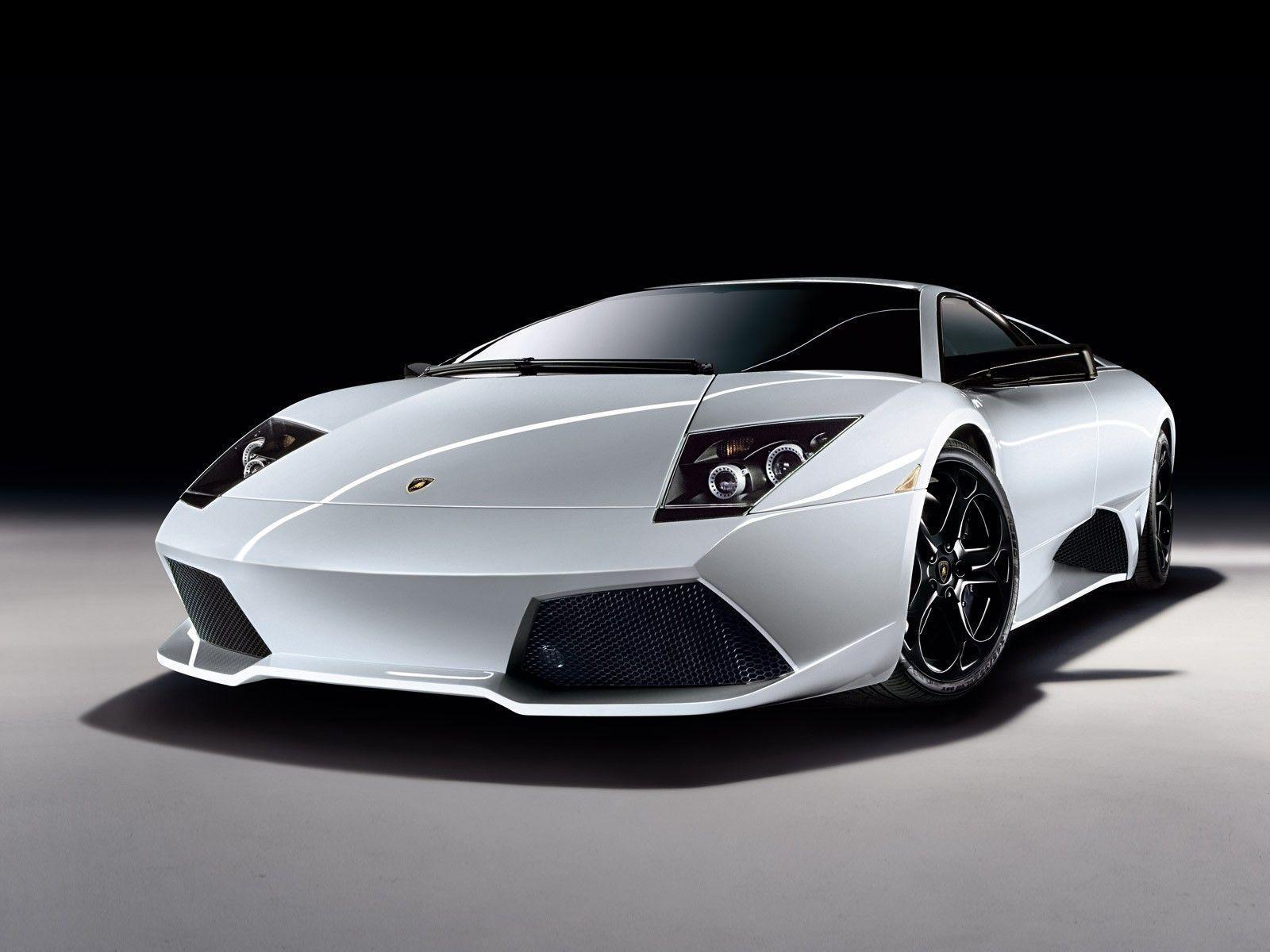 Wallpaper For > Lamborghini White Wallpaper