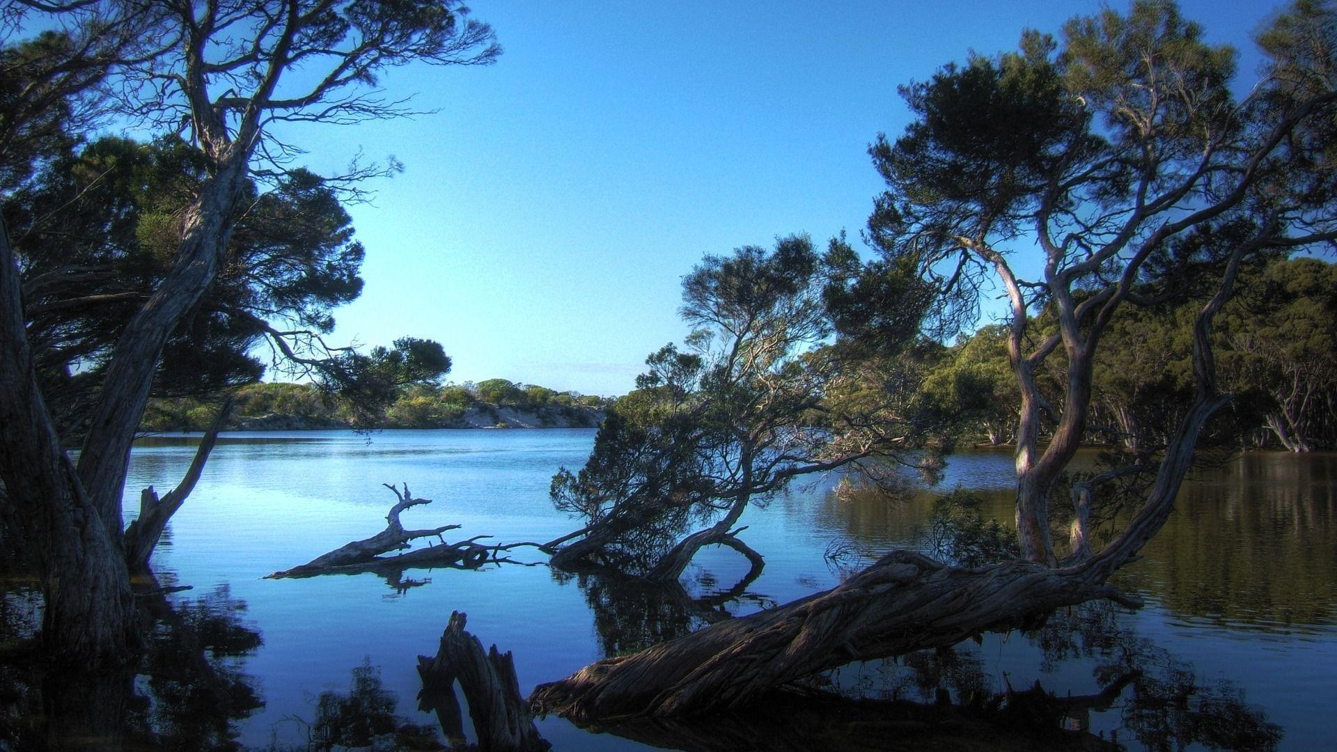 Kangaroo Island Lagoon HD 1080p Widescreen Desktop Wallpaper. HD