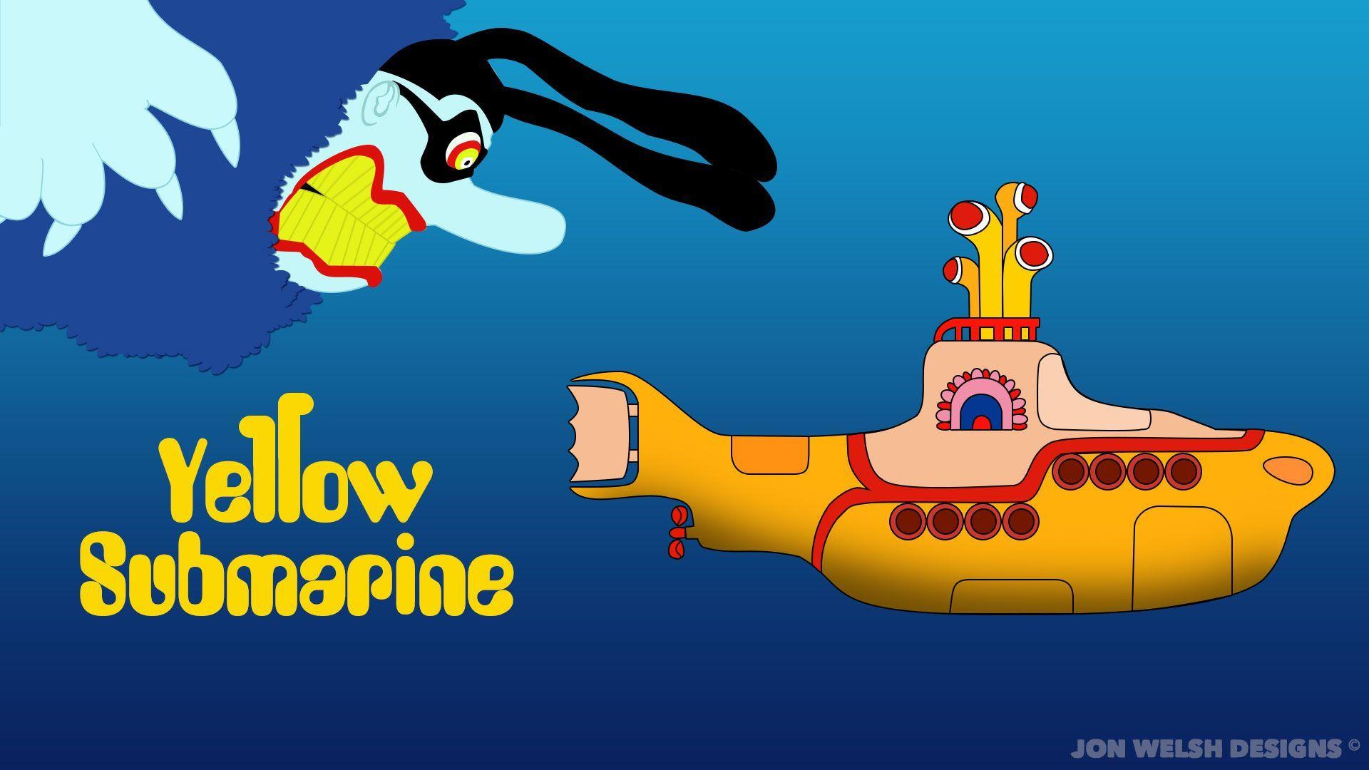 Yellow Submarine Wallpaper HD