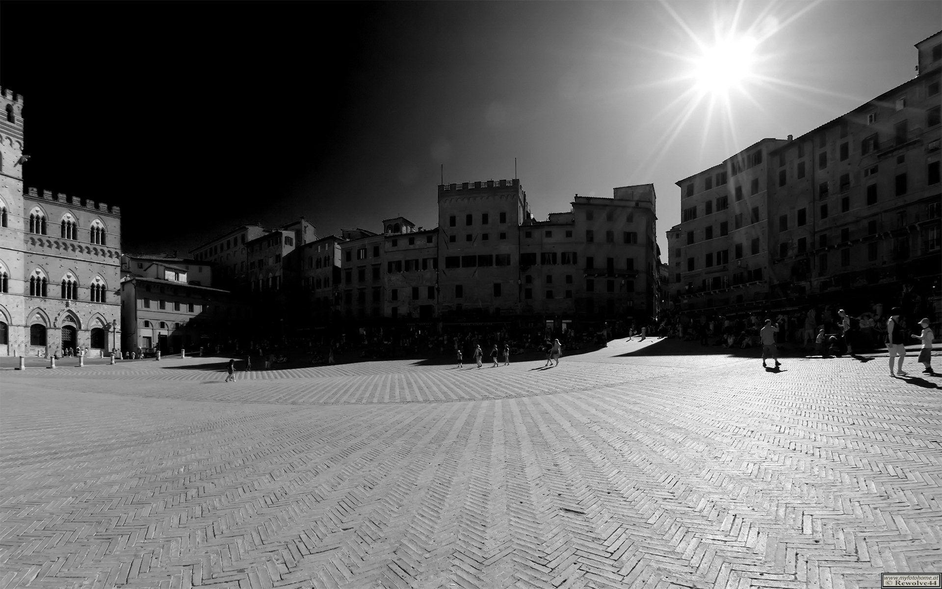 Wallpaper hquer autumn village