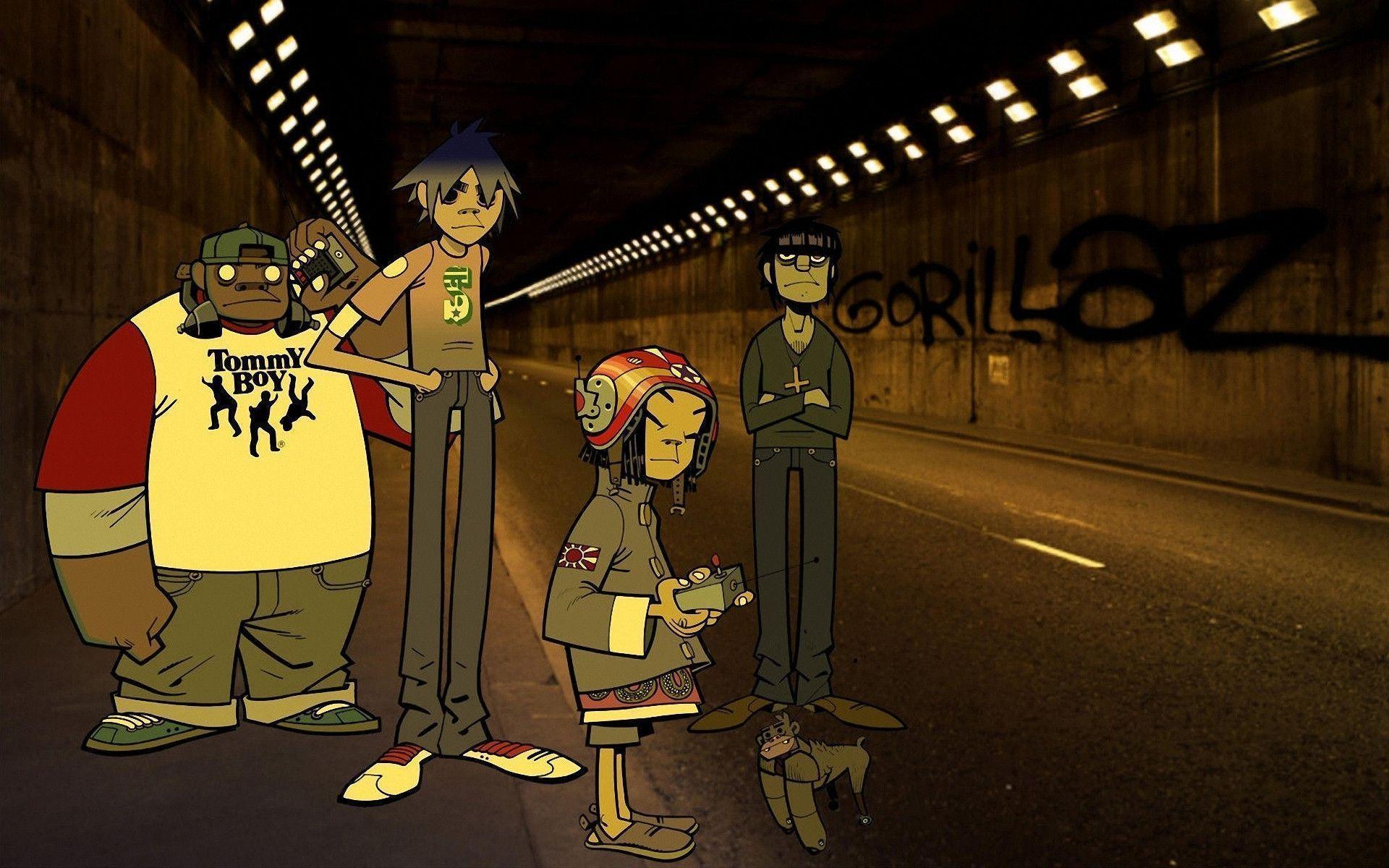 Gorillaz 2D Edit Wallpaper by ZaloTV on DeviantArt