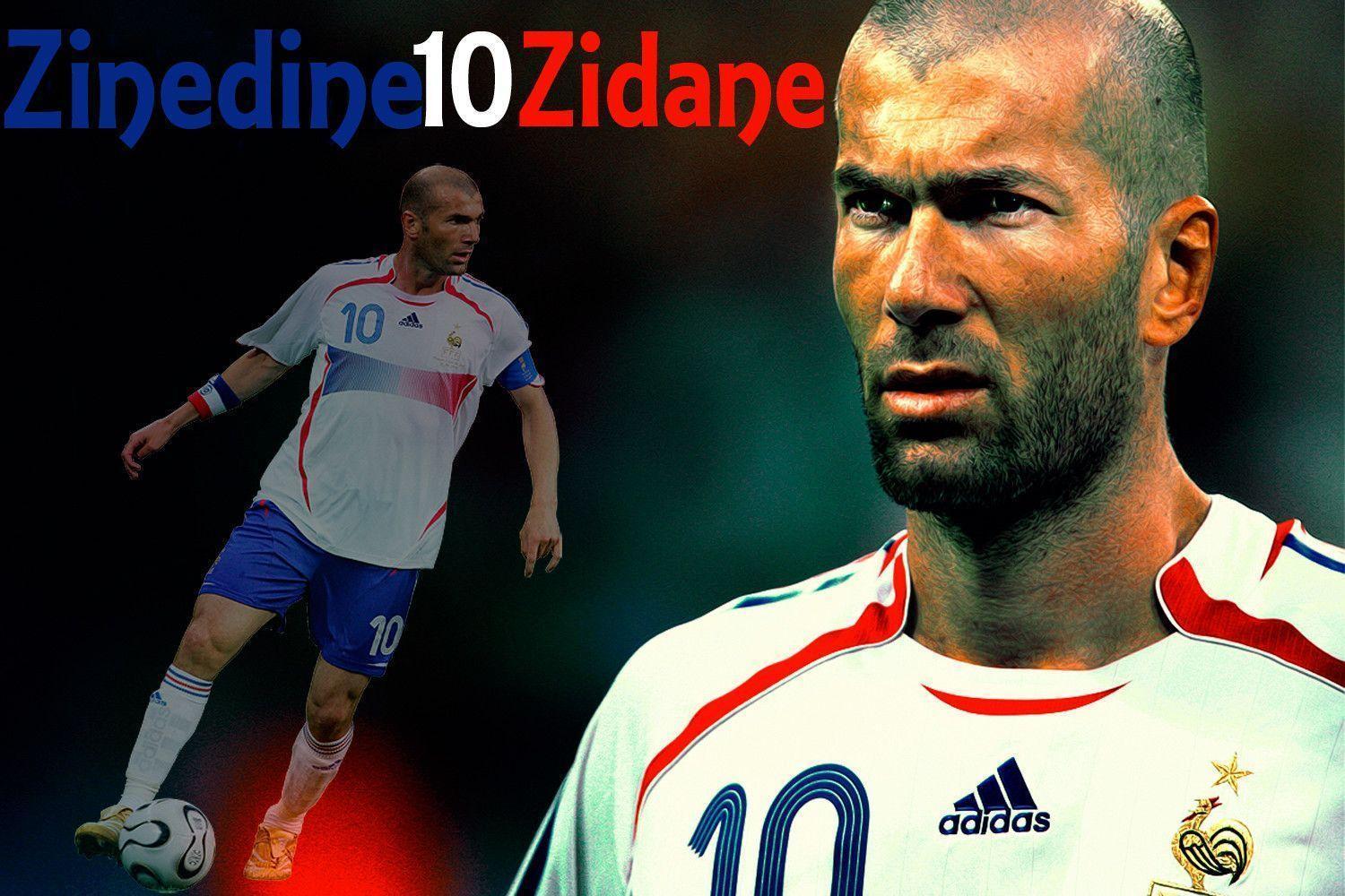 All Soccer Playerz HD Wallpaper: Zinedine Zidane New HD