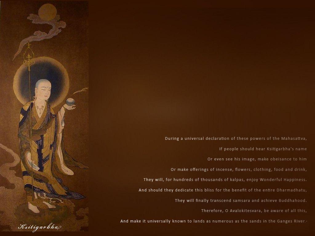 Free Download full size sangha, buddha, buddhist, Ksitigarbha