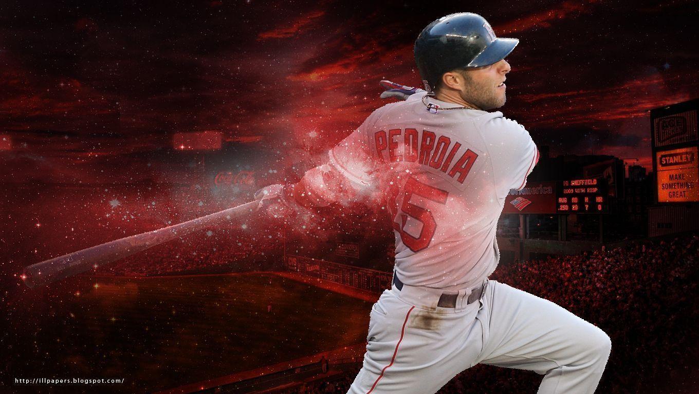 Dustin Pedroia Redsox MLB HD MLB Wallpaper Res: 1360x768