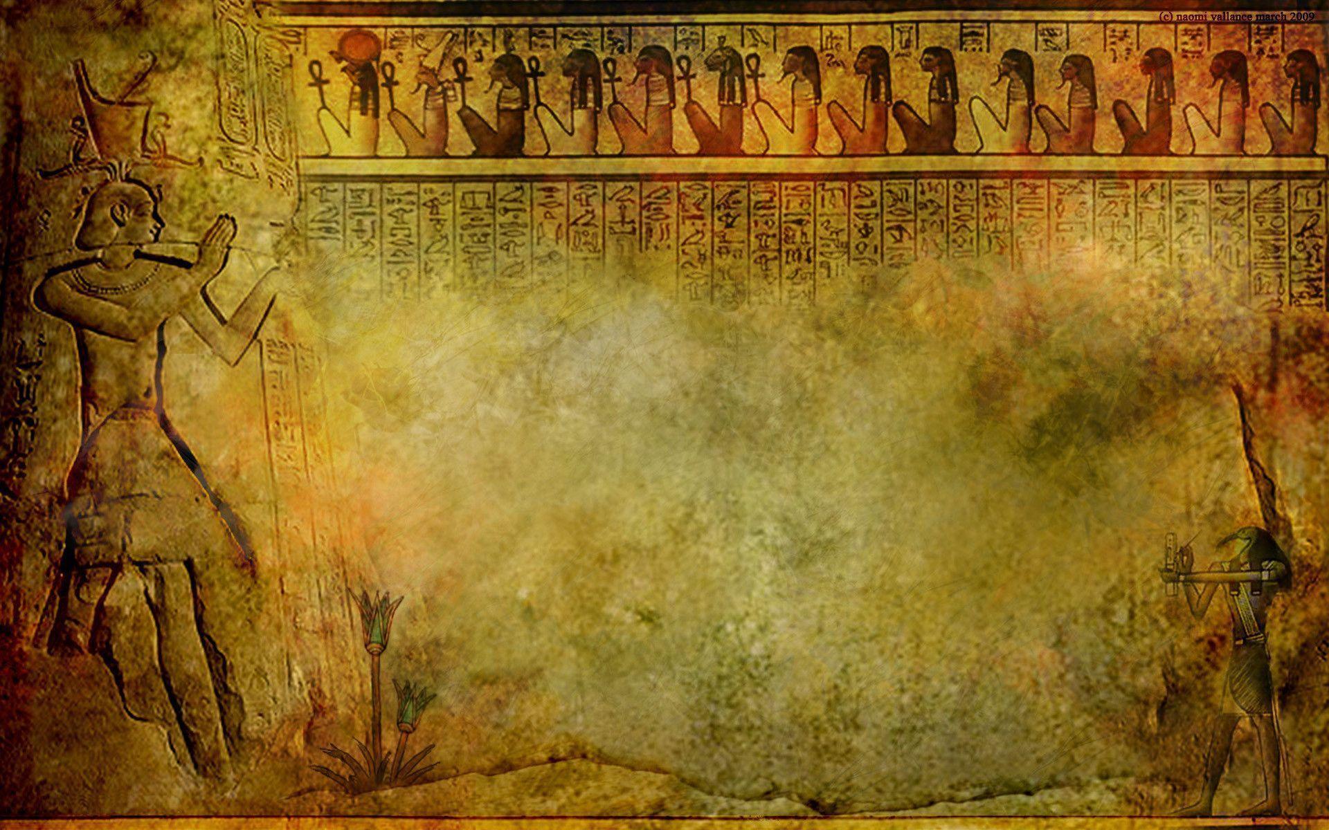 ancient egyptian papyrus background