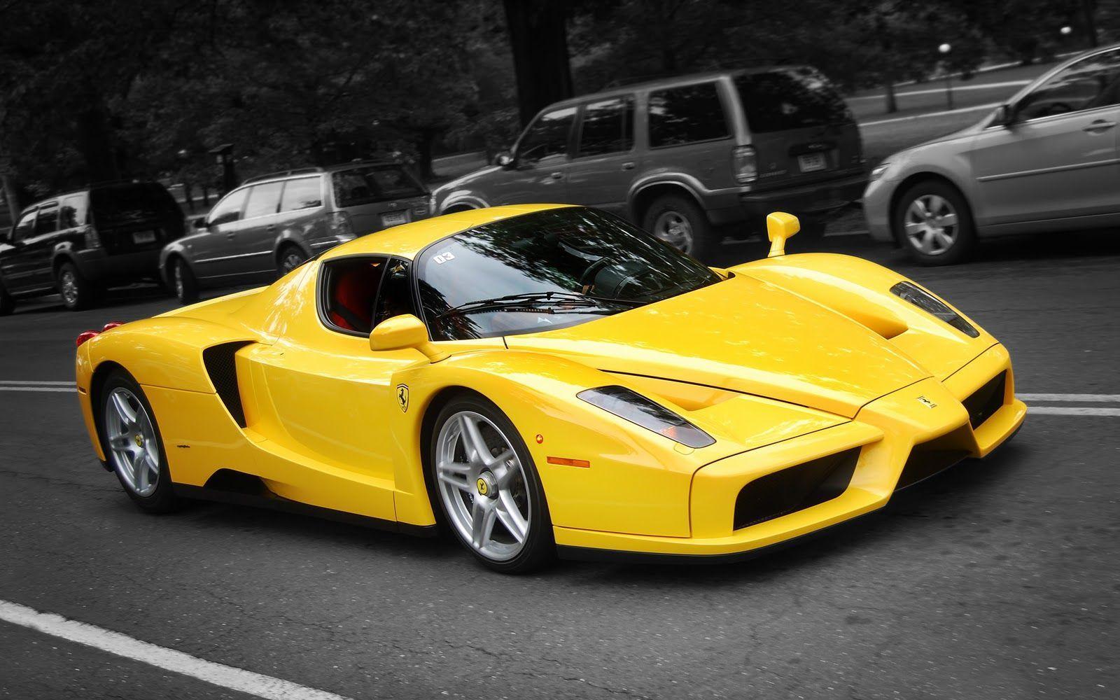 Yellow Ferrari Enzo Wallpaper. Download High Quality Resolution