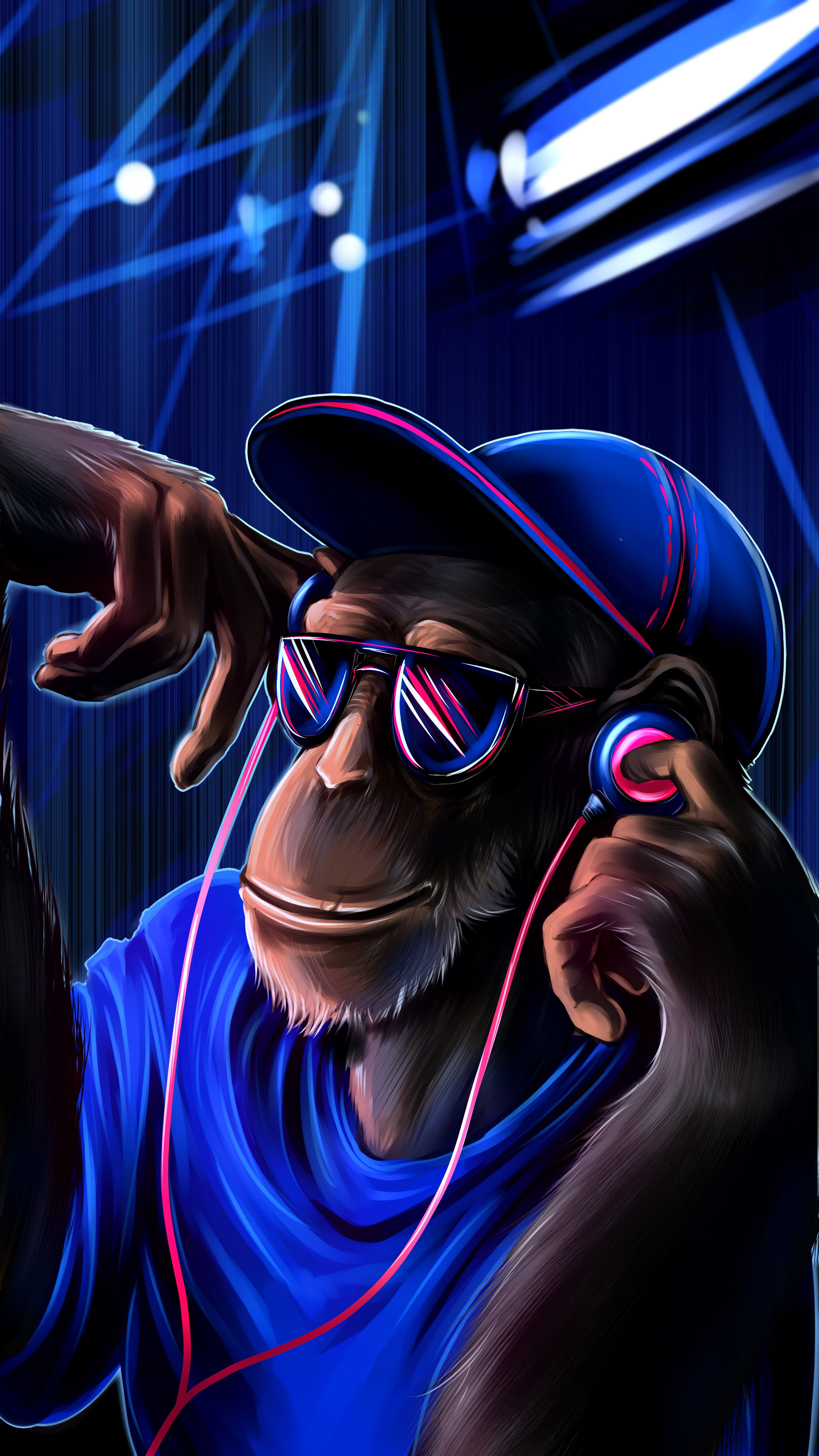 Apple. iPhones. chilling monkey. wallpaper. Monkey wallpaper, Crazy wallpaper, Cartoon wallpaper hd