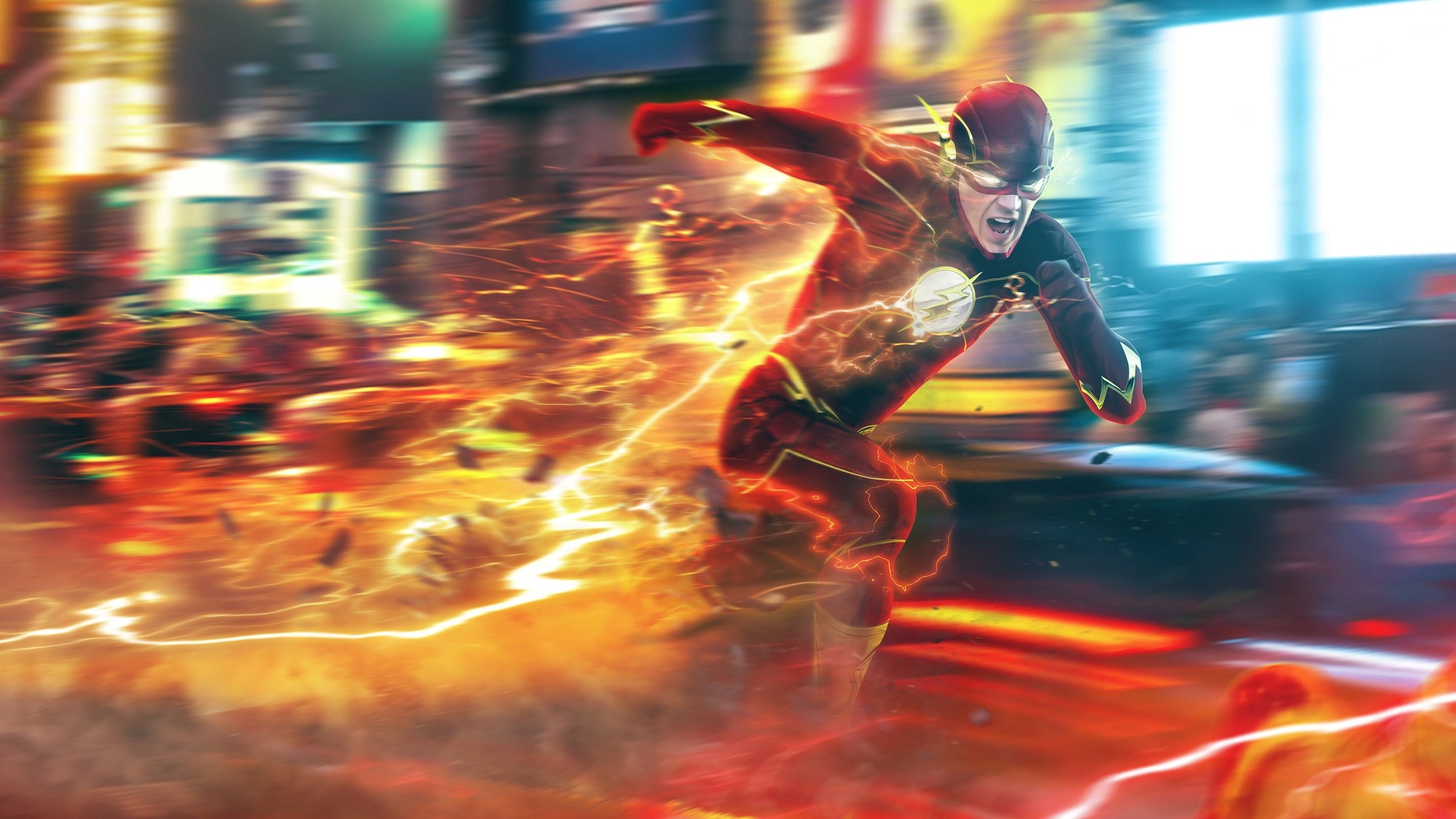 The Flash Amazing HD HD Wallpaper 2560x1440 Hot Desktop and background for your PC and mobile