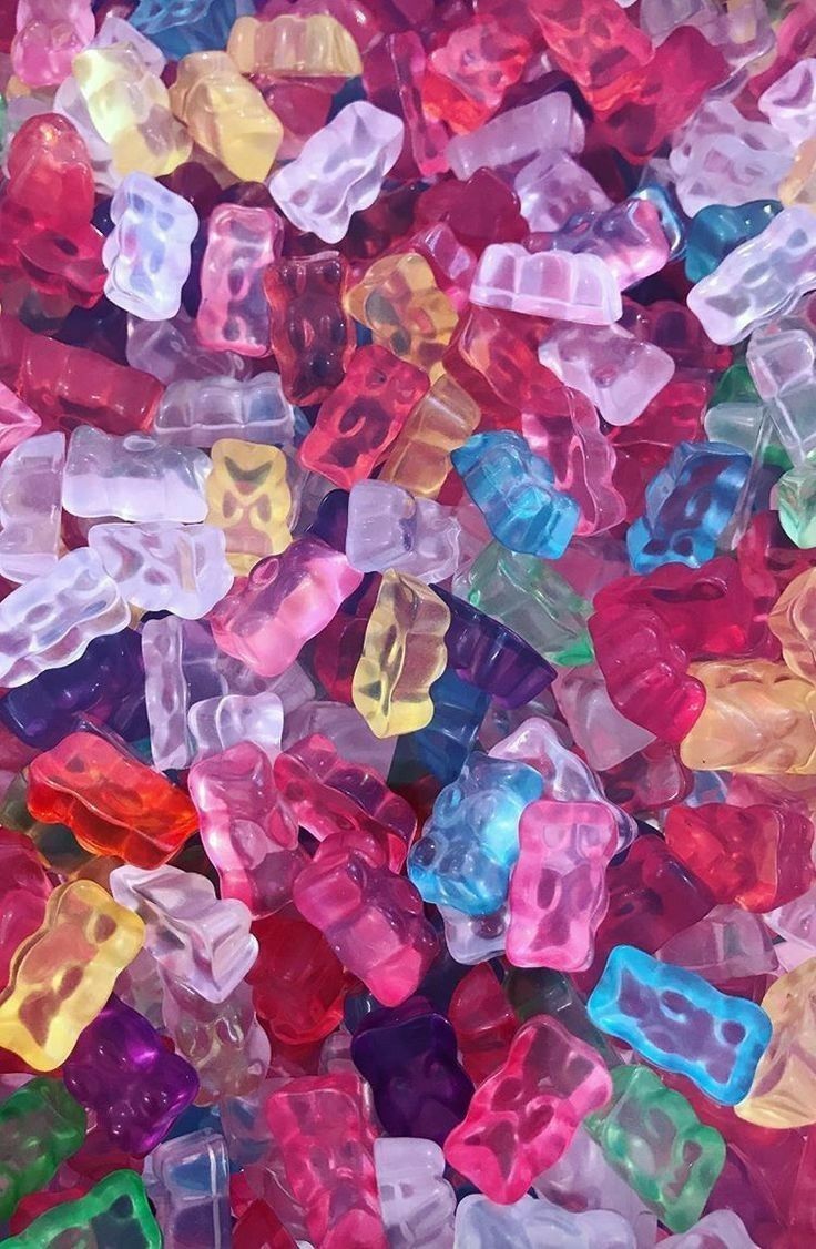 Gummy bears. iPhone wallpaper, Aesthetic iphone wallpaper, Art collage wall