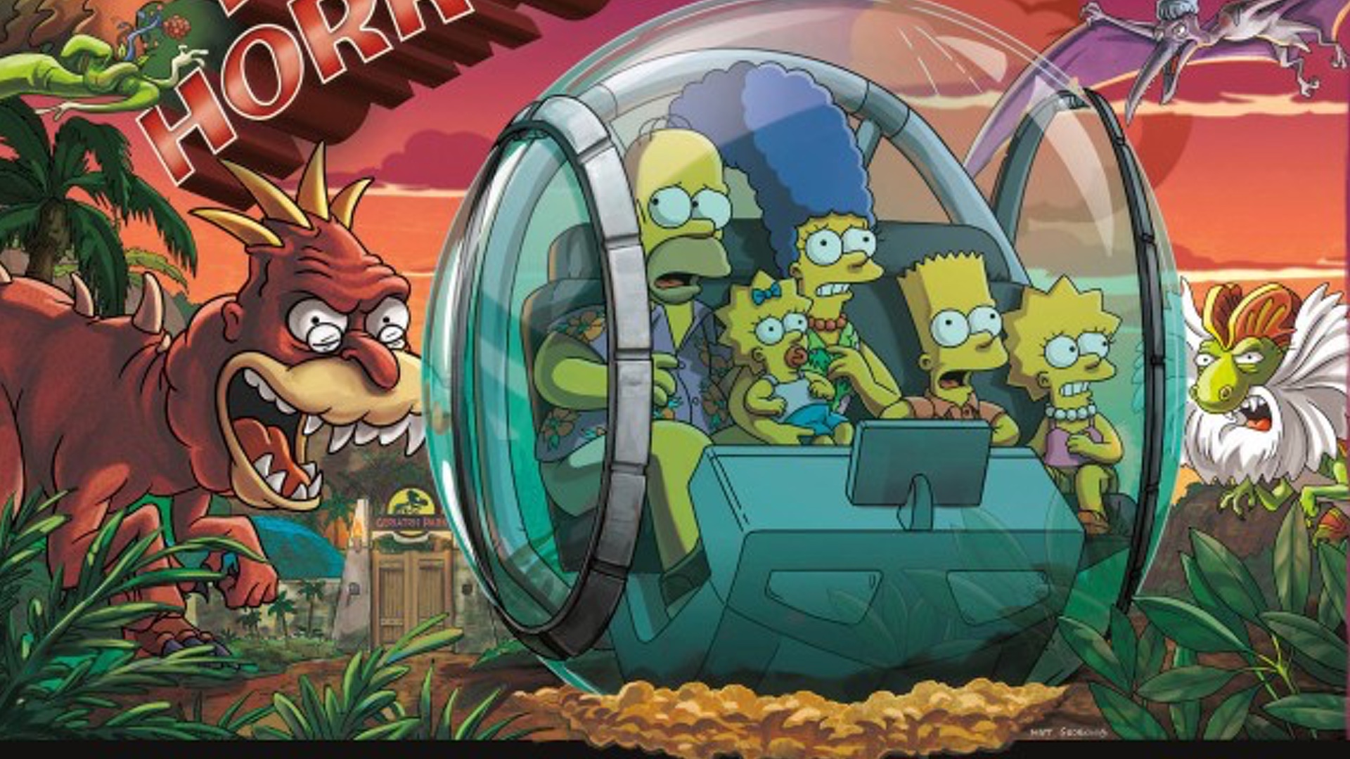 The Poster For THE SIMPSONS Upcoming Treehouse Of Horror Has Been Released.
