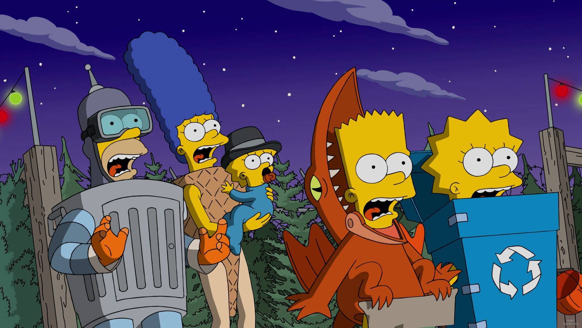 Simpsons Treehouse Of Horror Wallpapers Wallpaper Cave