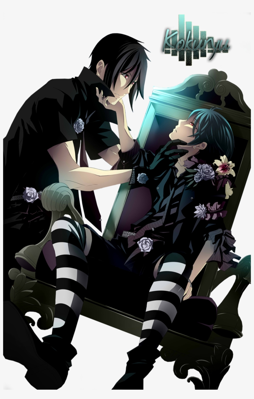 Kuroshitsuji Black Butler Anime Manga Ciel Phanomhive Butler Wallpaper Phone PNG Image. Transparent PNG Free Download on SeekPNG