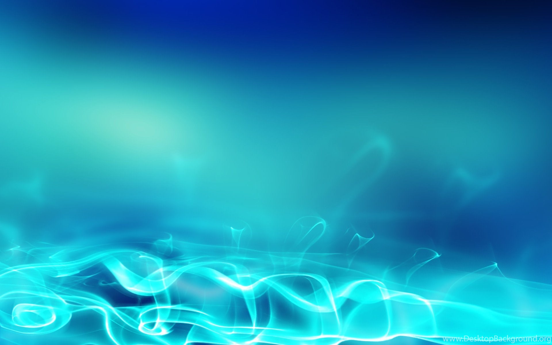 Aqua Abstract Wallpaper Desktop Background