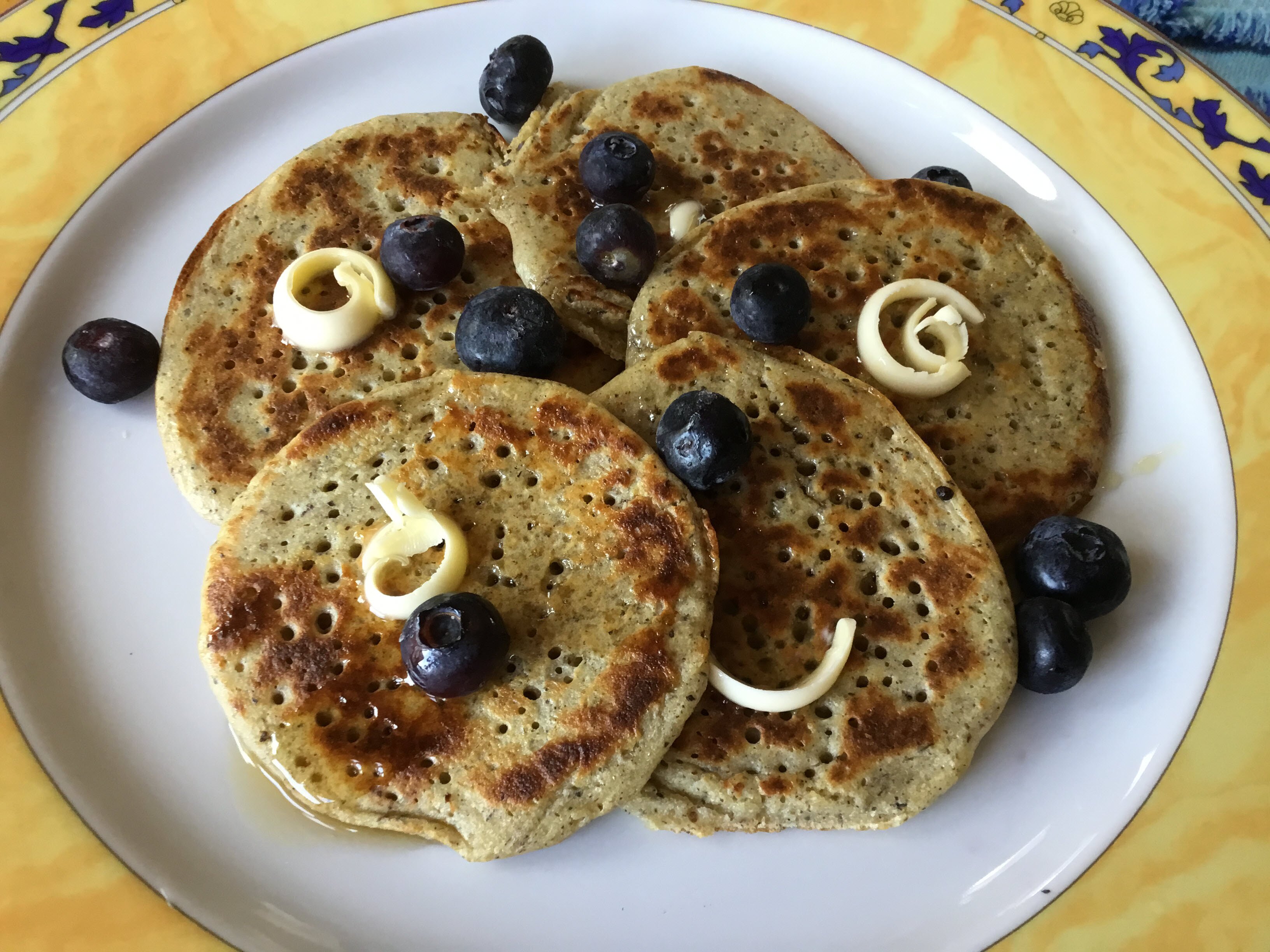Overnight Sourdough Buckwheat Pancakes Recipe