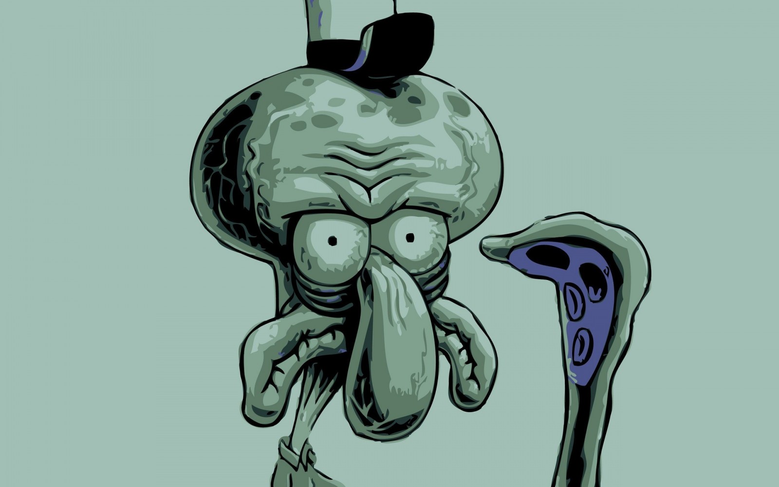 #Squidward Tentacles, #SpongeBob SquarePants wallpaper. Mocah HD Wallpaper