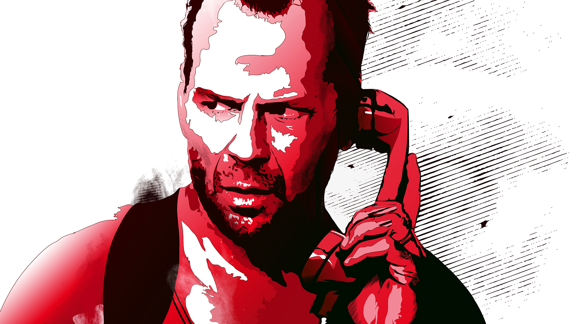 Desktop Wallpaper Die Hard Movie, Bruce Willis, Artwork, HD Image, Picture, Background, A1quv4
