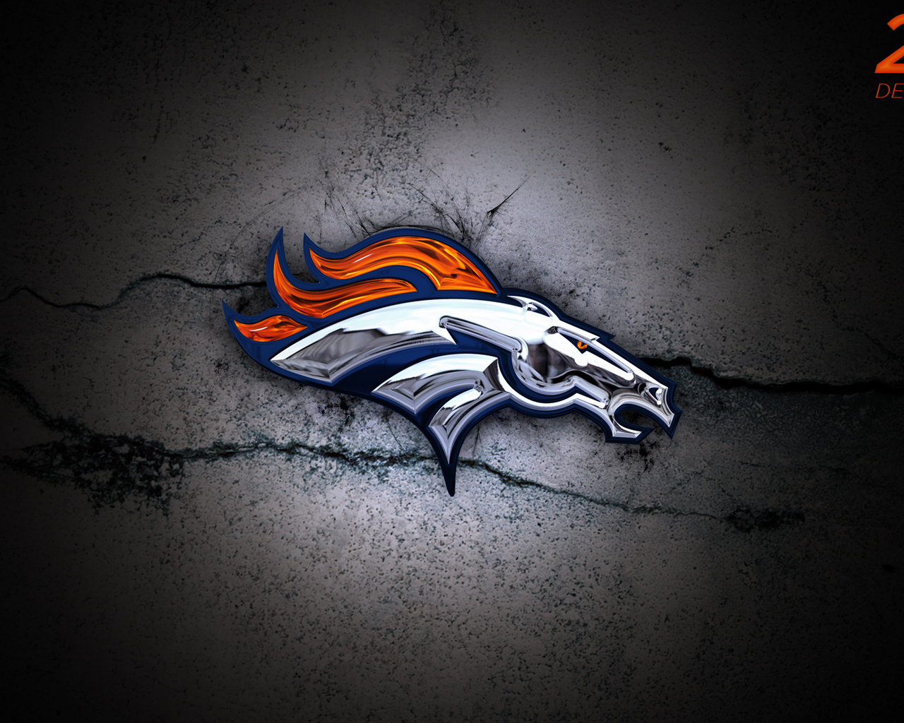 Denver Broncos Logos Wallpaper HD Wallpaper