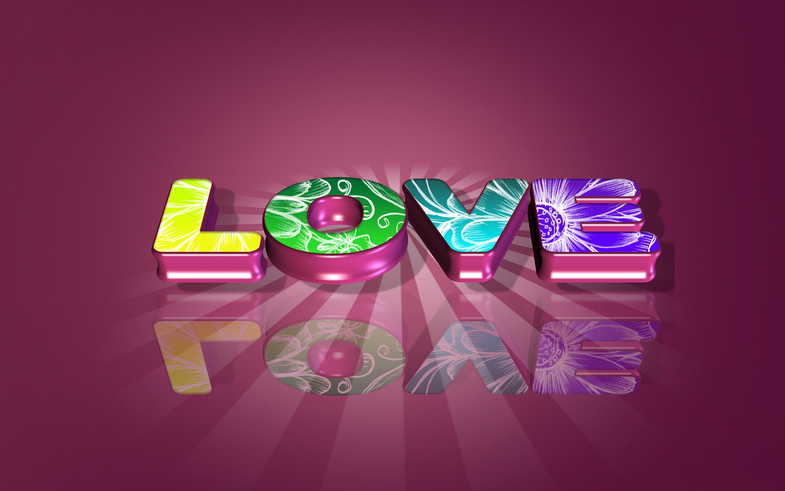 Wallpaper, illustration, love, heart, text, sign, pink, bright, brand, shape, computer wallpaper, font, product 2560x1600