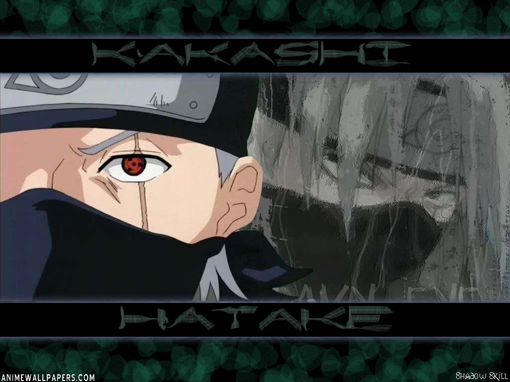 Wallpaper Zipp: Kakashi Hatake with Sharingan Eye Wallpaper