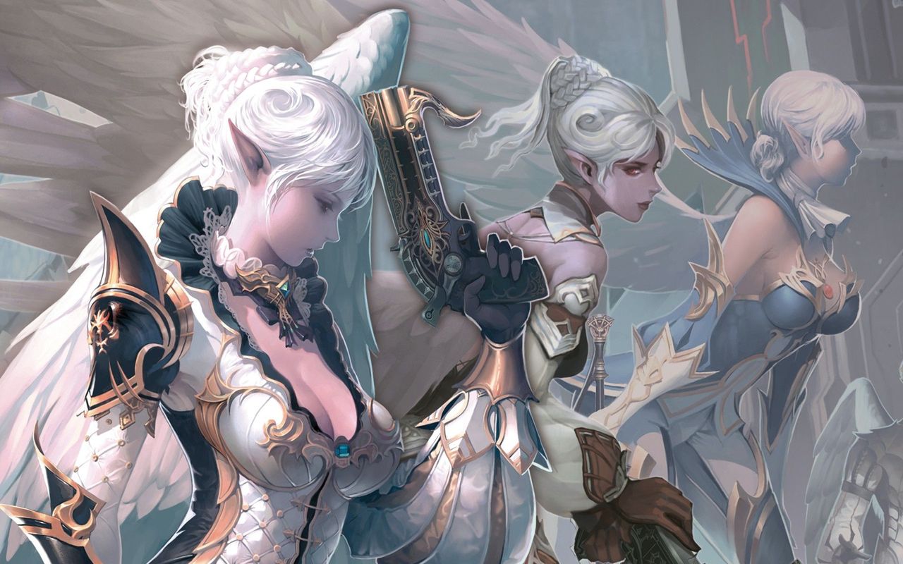 Anime Elf Girl Wallpaper