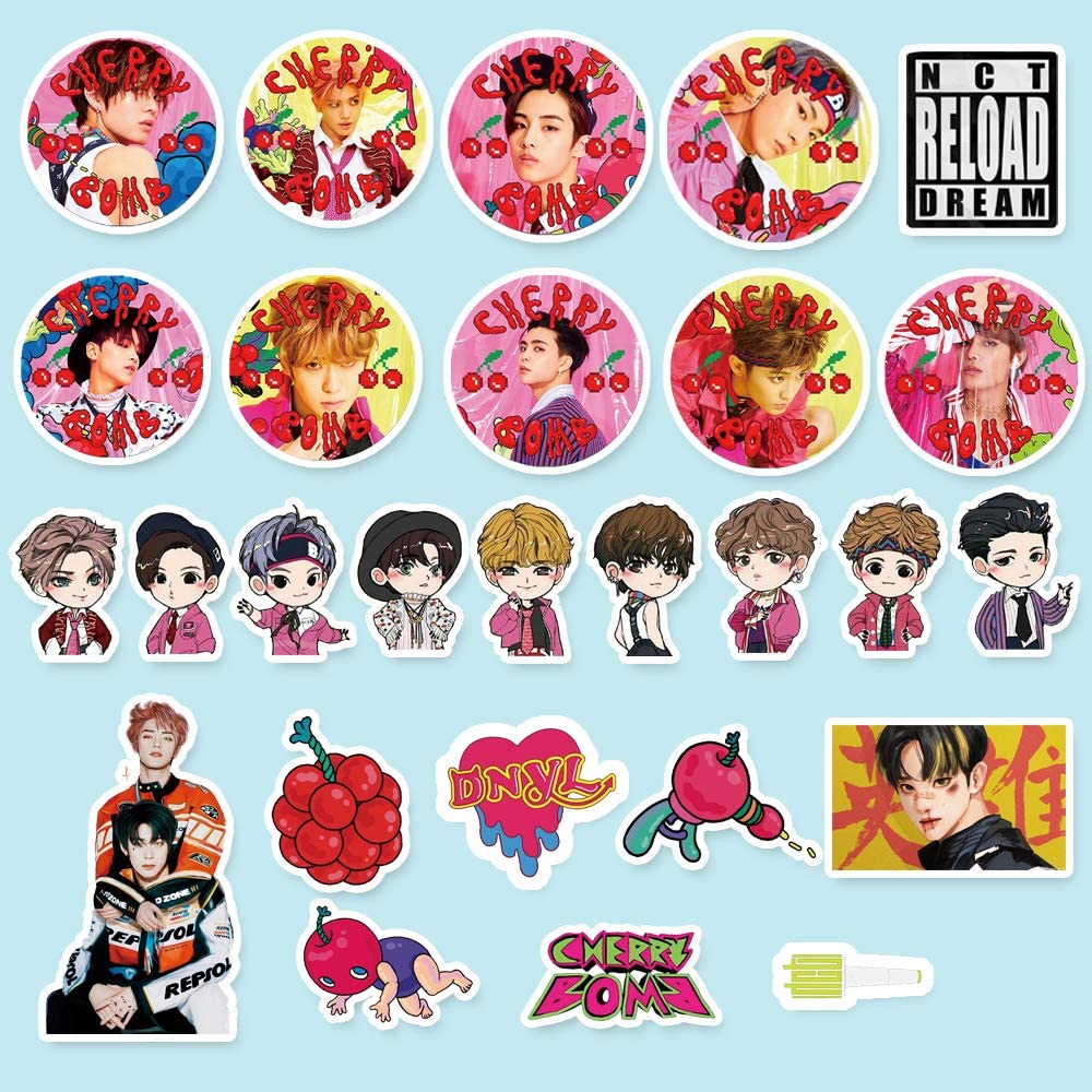 Nct127 62Pccs Sticker Pack NEO Zone Kpop sticker vinly Sticker NCT NCT Sticker for fans, Everything Else
