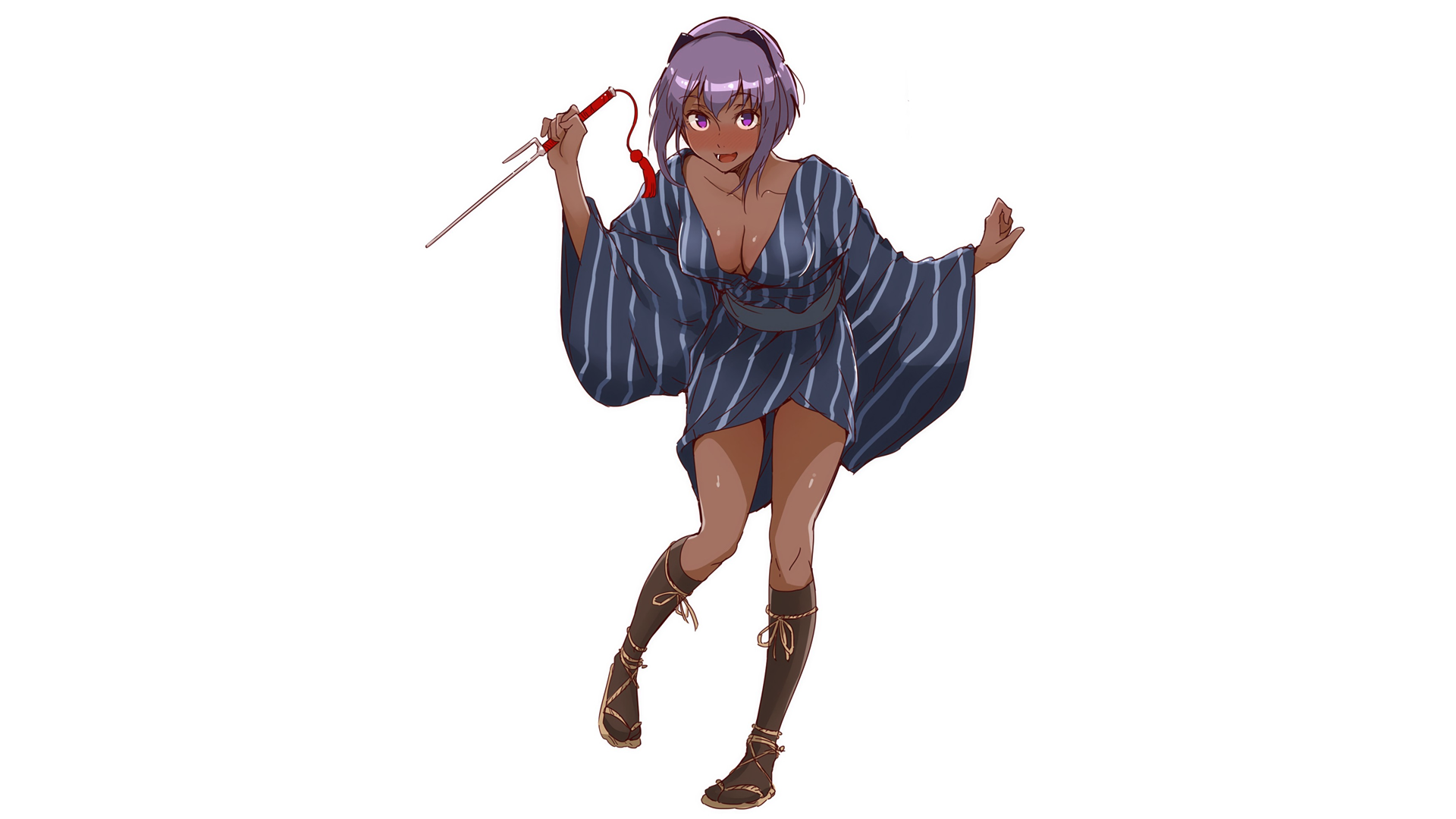 Wallpaper, manga, anime girls, simple