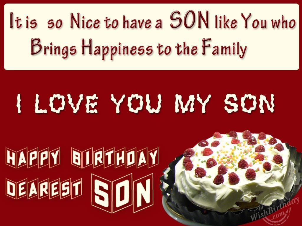 Birthday Son Wallpaper