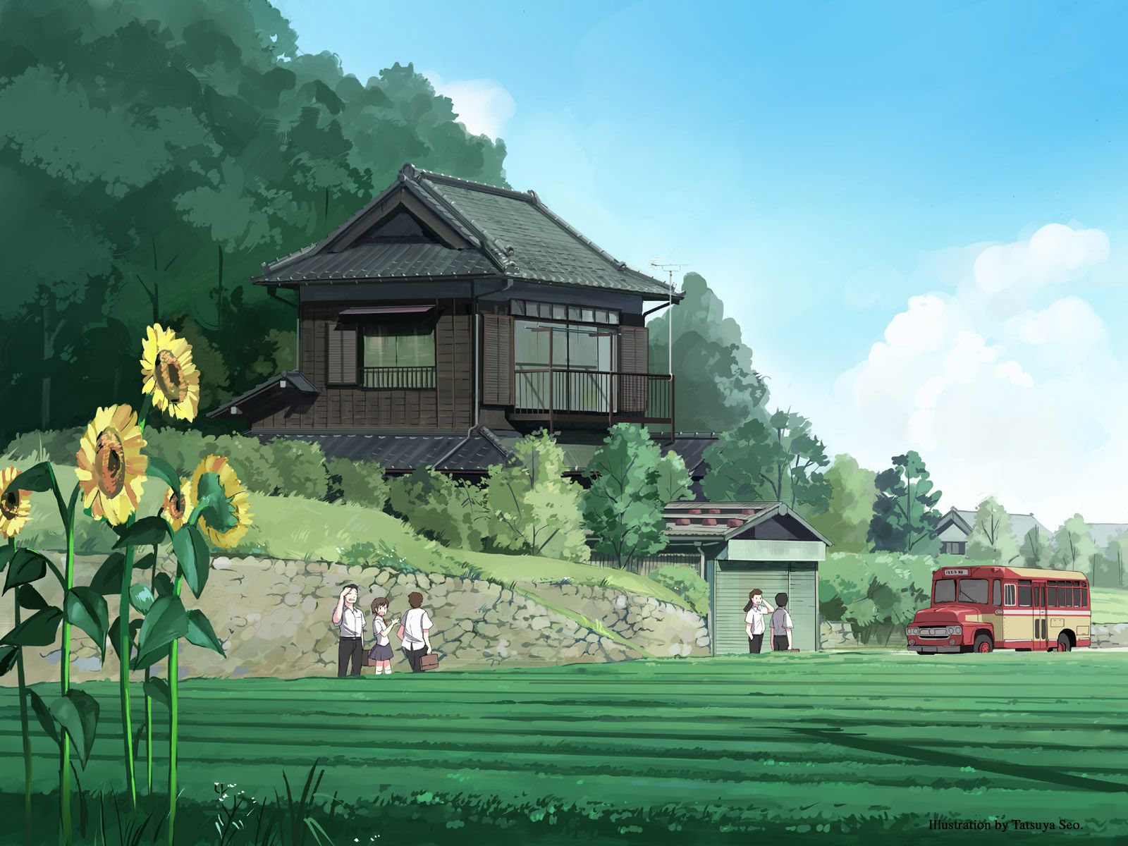 Rural anime by Rockfrance27pro on DeviantArt