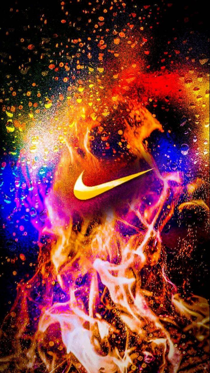 Fire Nike Wallpaper
