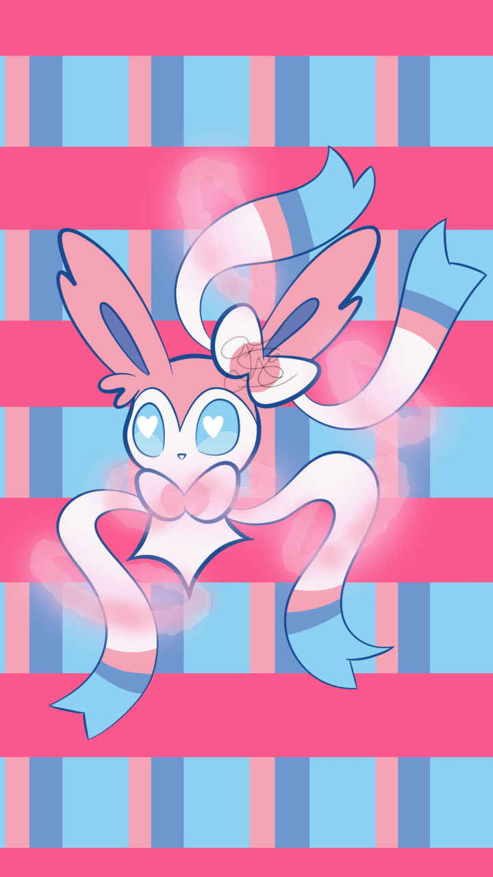 Sylveon wallpaper Songbird ART street