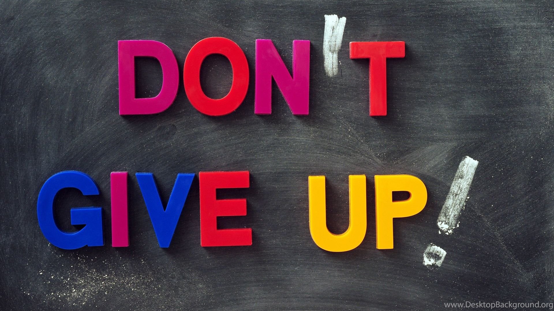 Dont Give Up Motivational HD Wallpaper Desktop Background