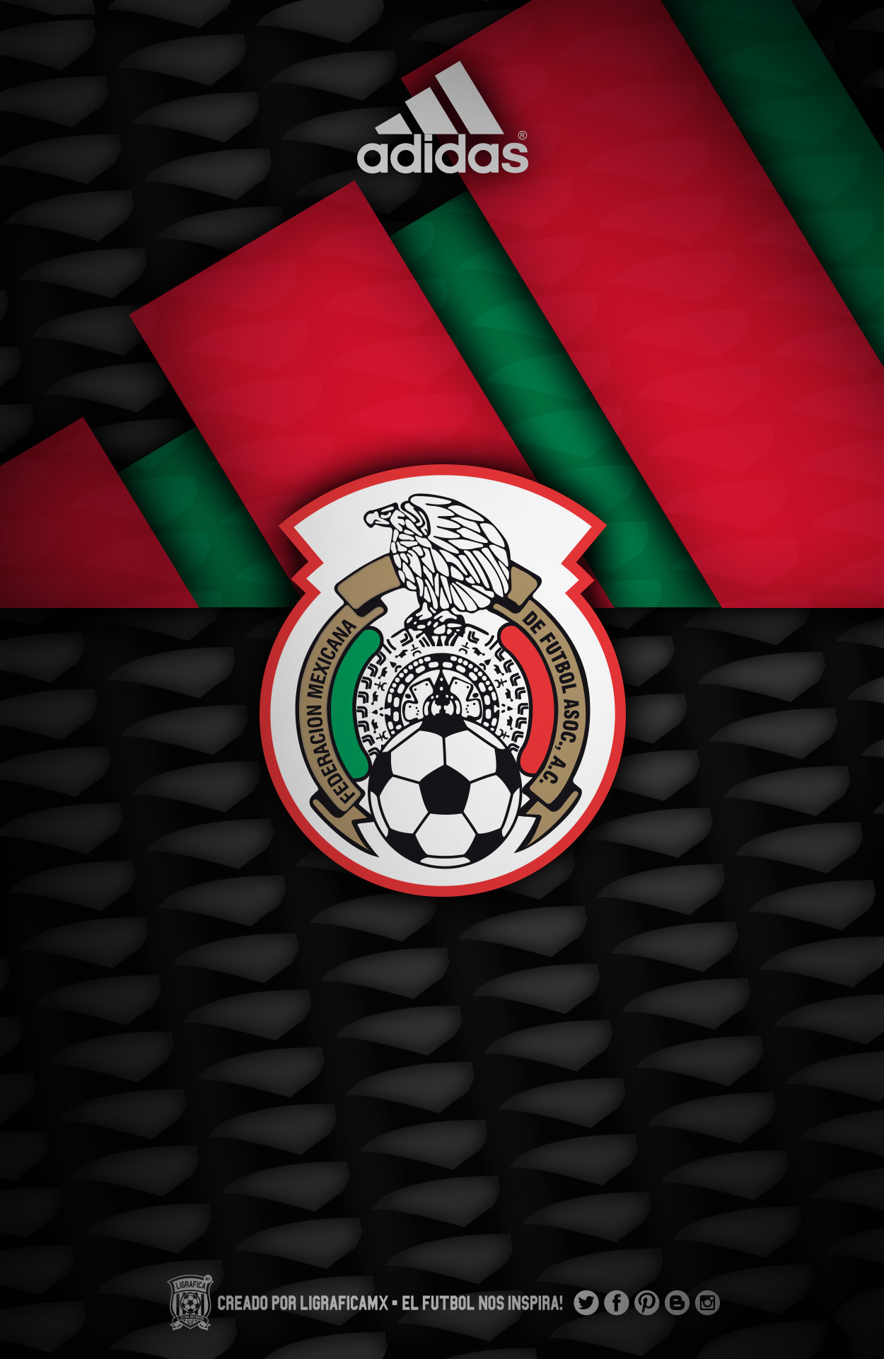 Selecciã³n Mexicana #ligraficamx 21 04 15ctg Â Soccer Team Wallpaper IPhone